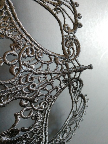 Ladies Sexy Black Lace Fantasy Eye Mask Ball Masquerade Costume Party Carnival - Picture 5 of 9