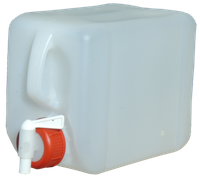 1X 10L Kanister Wasserkanister+ 1Auslaufhahn Lebensmittelecht