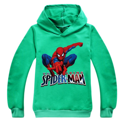 Kinder Hoodie Spiderman Jungen Langarm Shirt Kapuzenpullover Sweatshirt Mädchen