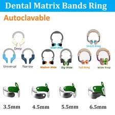 Dental Matrix Bands Ring Sectional Matrice Clamp Fit Garrison Palodent V3 System