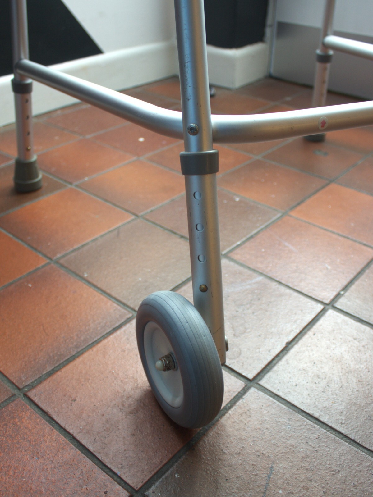 Coopers Walking Zimmer Frame with Wheels Adjustable Height eBay