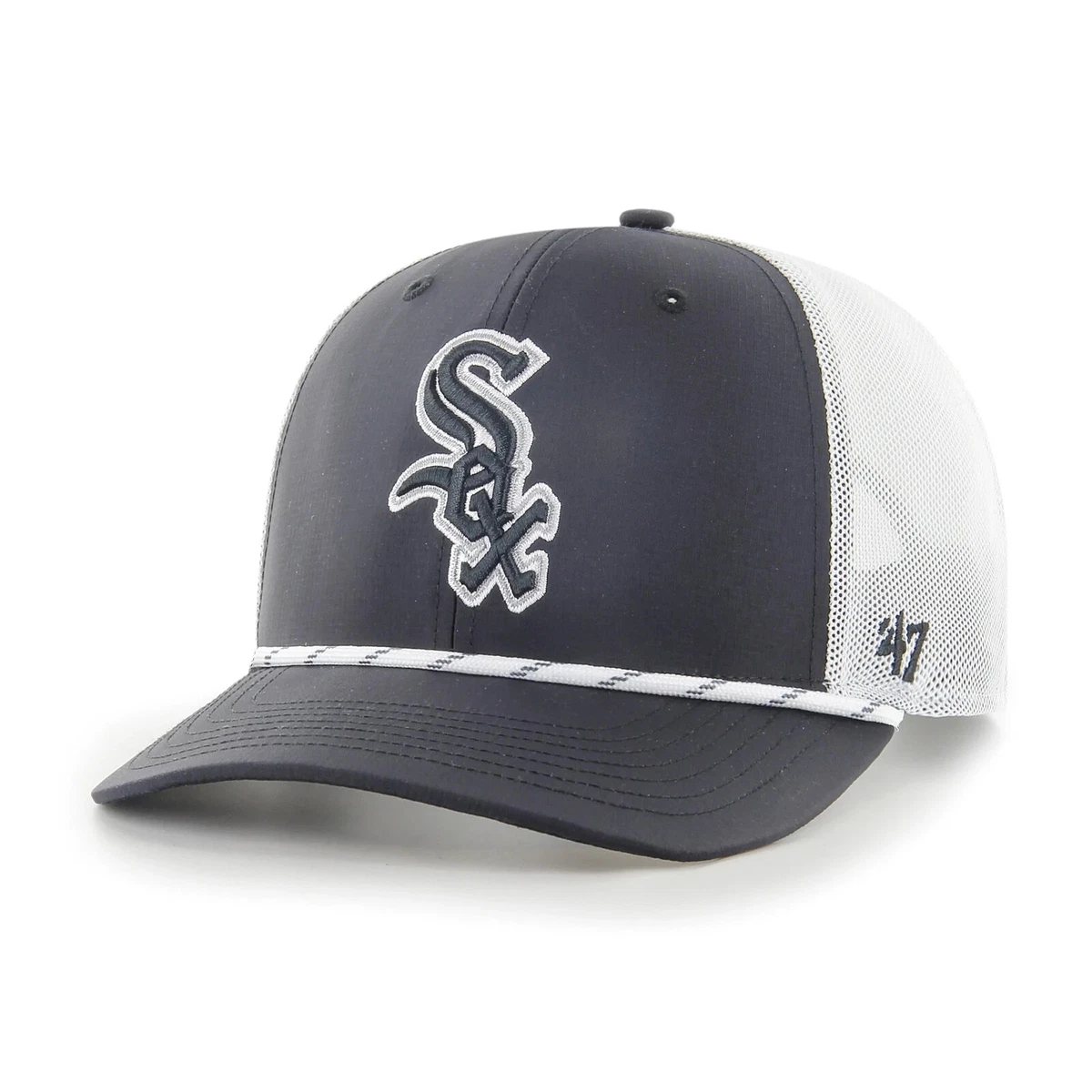 White sox snapback trucker hat Clearance