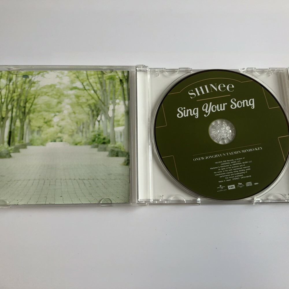 SHINee Sing Your Song JAPAN CD | eBay