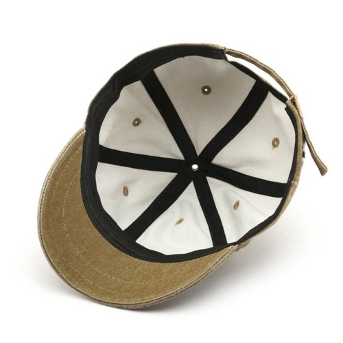 Washed Cotton Peaked Cap Short brim Bucket Panama Cap New Sunscreen Hat Summer - Picture 8 of 14