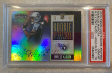 2015 Contenders Marcus Mariota Rookie Of The Year Holo Gold Auto 1/1 PSA 10
