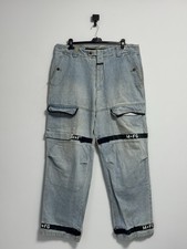 Vtg Marithe Francois Girbaud Tape Stitched baggy Jeans 40