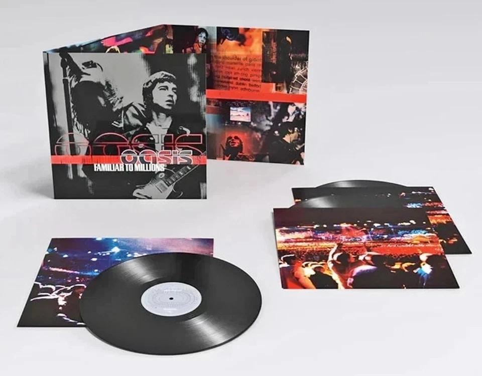Oasis Familiar To Millions 25th Anniversary Triple Vinyl LP New Sealed - Image 2 of 2