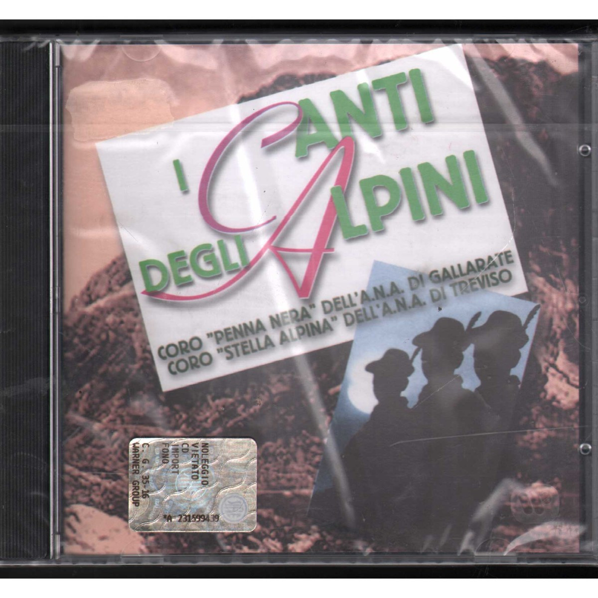 Various CD I Canti Degli Alpini Warner Fonit – 8573844232 Sealed