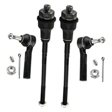 4 PCS Front Inner Outer Tie Rod Ends Kit Fit for Chevy ES3488-3493X2