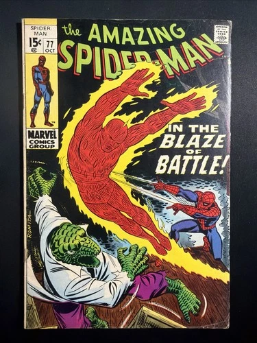 Amazing Spider-Man #77 1969 Marvel Comics Vintage Silver Age 1st Print VG