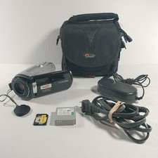 Samsung Digital Camcorder SC-MX10 Battery Charger SD Case Tested