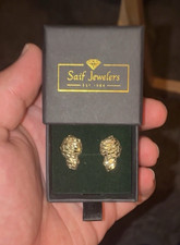 Saif Jewelers 10K Yellow Gold Stud Earrings, ...