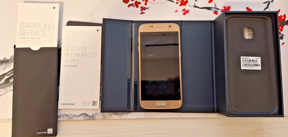 SMARTPHONE SAMSUNG GALAXY S7 SM G930F  32 GB 5.1" 4G LTE 12MP + Cover OMAGGIO - Immagine 2 di 4