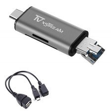 Space Gray SD Card Reader and Transfer Kit