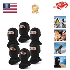 6 Pack Balaclava Ski Mask for Men/Women, Full Face Cover