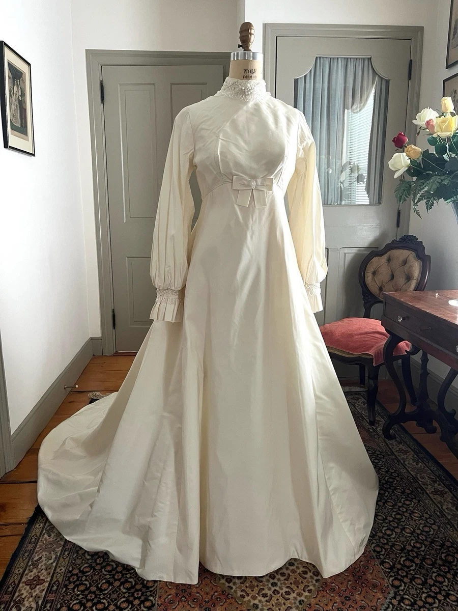 1970 bridesmaid dresses for sale Veil Small (0-4) 1970s Vintage Wedding Dresses Veils For Women SIZE:S ( US 4 - 6  / UK 8 - 10) Wash separately 2 Best Sellers NH Week 4 2026 Plus Size Beach Sundresses