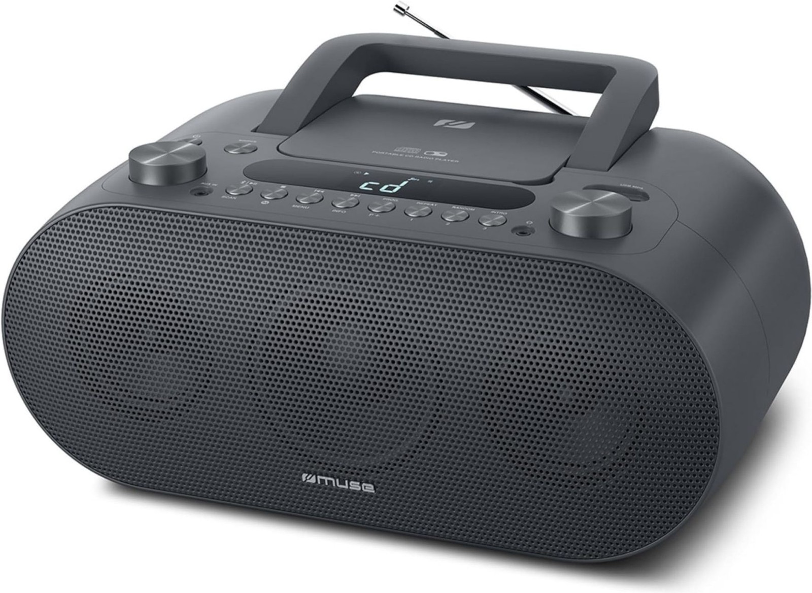 Audio & Hi-Fi Muse: Portable Radio/Cd Player With Usb And Bluetooth
