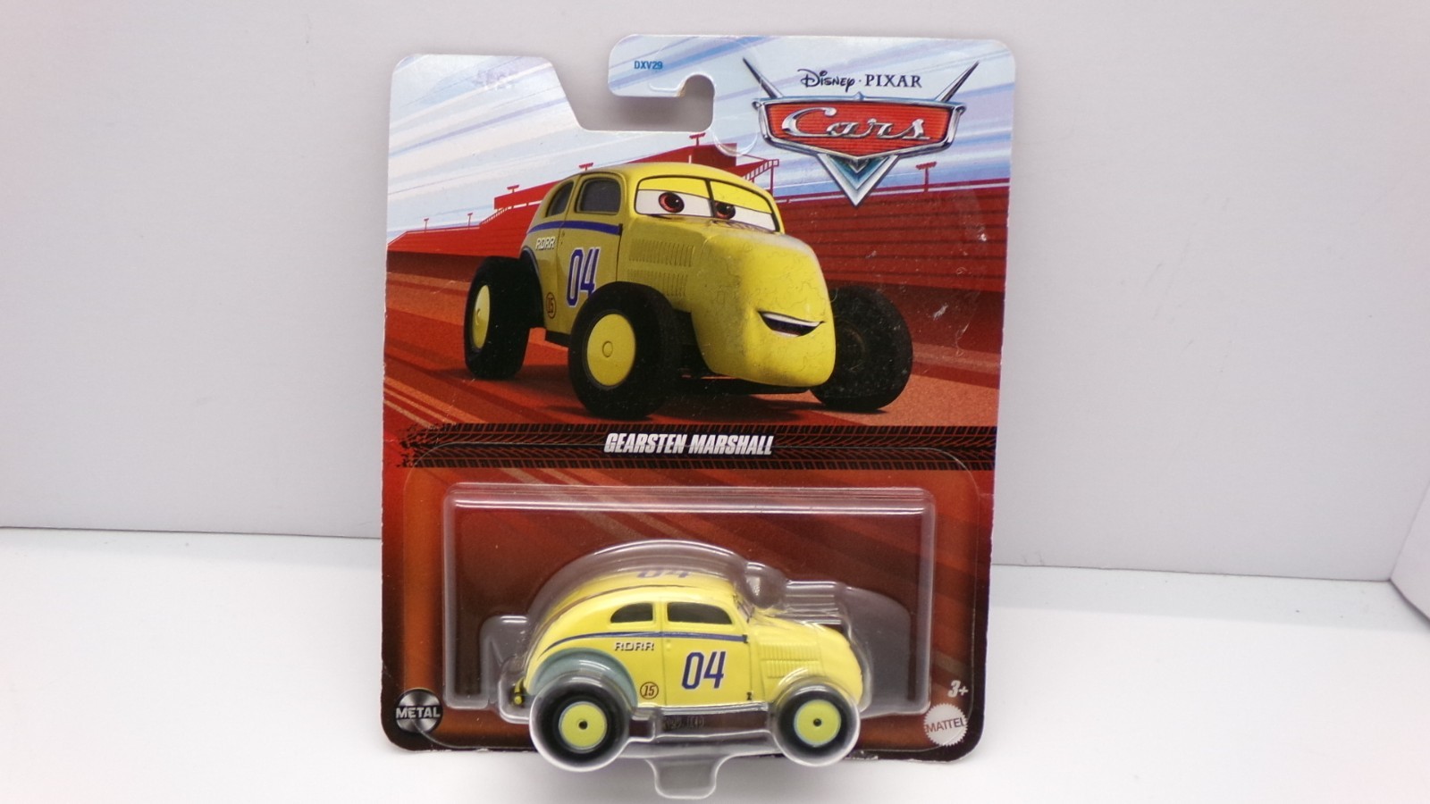 Disney Pixar Cars On The Road Series Gearsten Marshall Diecast Car 1:55 NEW