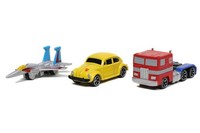 "Transformers G1 1.65\" Nano 3-Pack Die-Cast Cars, Toys For Kids And A (Us Import)"