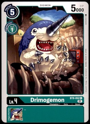 Digimon - Drimogemon BT8-052 C - Normal - New Awakening