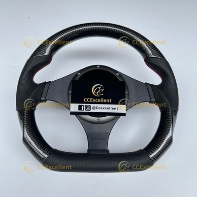 For Mitsubishi Lancer Evolution EVO 7 8 9 2002-2007 Carbon Fiber Steering Wheel