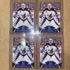 [x4] Connor Hellebuyck Rookie 2015-16 Upper Deck AHL #5 (RC) Winnipeg Jets