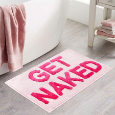 Get Naked Bath Mat Cute Bathroom Rugs Non Slip Microfiber Bath Rugs Funny Bathro