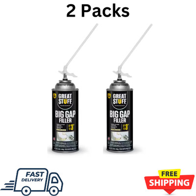 GREAT STUFF Big Gap Filler Foam Sealant, 12 oz (2-Pack)