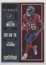 2017 Panini Contenders Season Playoff Ticket 127/249 Lamar Miller #13 z6b