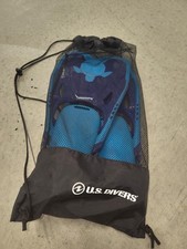 US Divers Youth Sizes Large 5-8 Flippers Fin Turtle Easy Adjust Strap Swim Class