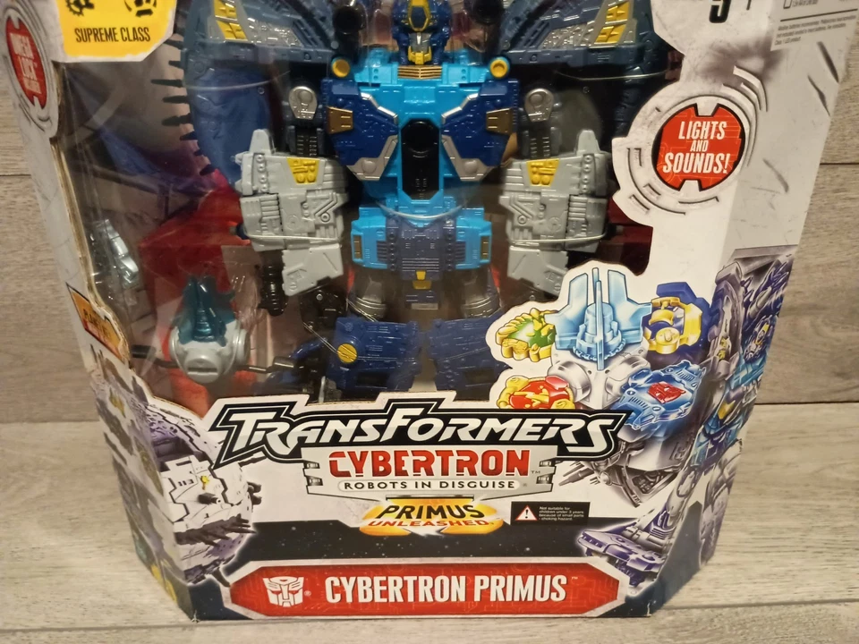 Hasbro 2005 Transformers Cybertron Supreme Class Primus  Unleashed NIB - Image 4 of 4