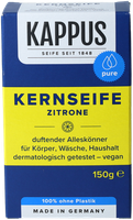 Kappus Vegane Kernseife Zitrone Handseife Haushaltsseife 150G