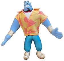 Disney Aladdin Genie Plush W PVC Head Mattel 1993 Original Posable 12  EUC