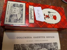CAMPBELL HO SCALE KIT #380 COLUMBIA GAZETTE OFFICE