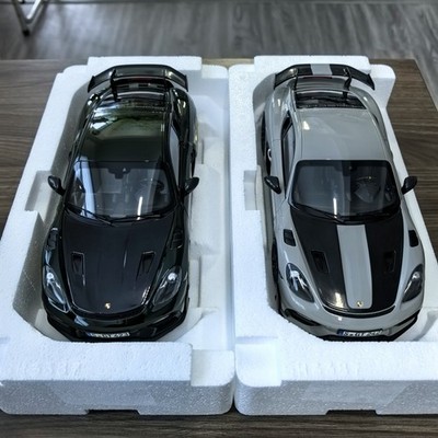 NOREV 1:18 Porsche Original GT4 Supercar Simulation Legierung Automodell 