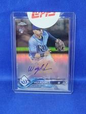 2018 Tops Chrome Rookie Refractor Card #380 of 499