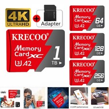 Lot 16GB 32GB 64GB 128GB 256GB 1TB 2TB Ultra Micro SD Class 10 TF Memory Card