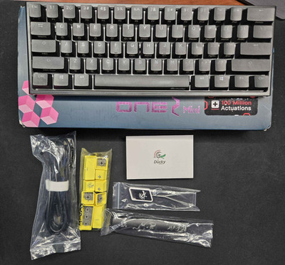 Ducky One 2 Mini RGB 60% Keyboard Cherry MX Speed Silver - Year Of The Ox Design