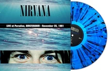 Nirvana – Live At Paradiso, Amsterdam - November 25, 1991 LP 12" Lagoon Vinyl