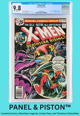 X-MEN #99   CGC 9.8 (1976) 1st Appearance of Black Tom Cassidy Sentinels Battle