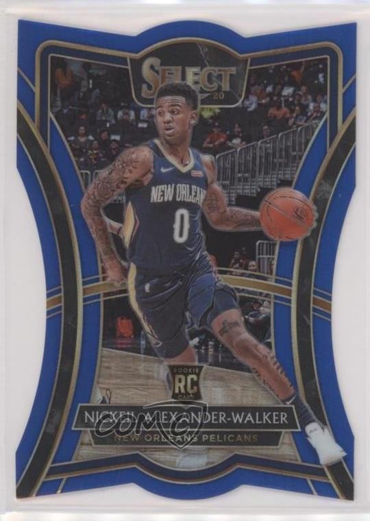 2019 Panini Select Premier Level Blue Prizm 174/249 Nickeil Alexander-Walker 1yj
