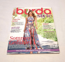 Burda Style Moden 07/2015 Nähen Schnittmuster Kleider Damenmode Sommermode