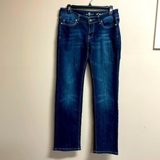7 for All Mankind  A  pocket straight leg jeans