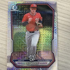 2026 Bowman Chrome Baseball Eli Willits (RC) #BCP-95 Mojo Refractor
