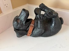 Black Labrador  Bottle Holder Thirsty Dog - Free Shipping