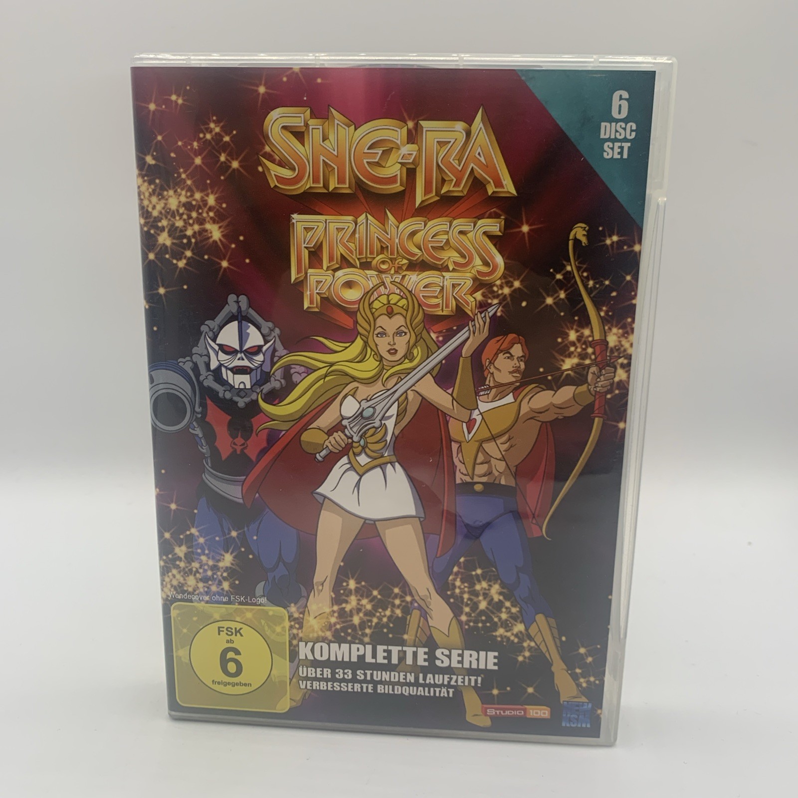 SHE-RA PRINCESS OF POWER: The Complete Series 1 2 3 / Region 2 DVD Import VGC