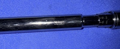 Snap-on Click Torque Wrench 3/4 in Ratcheting Black QD4R600A