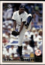 Orlando Hernandez 1999 Pacific Crown Collection New York Yankees #188