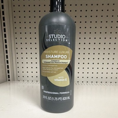 Studio Selection Moisture Luxury Shampoo Vitamin E Professional Formula 28 fl oz