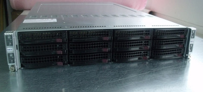 Supermicro NEC HPC1812Rg-2 4 blade server barebone 827-16 SYS-6028TR-HTR 8x Xeon